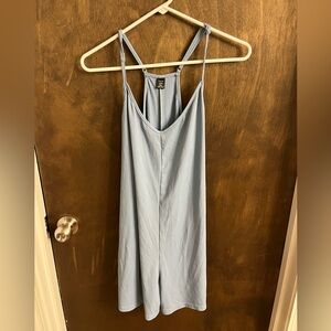 SHEIN Light Blue Strappy Jumpsuit
